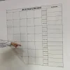 Aylık Planlayıcı Manyetik Duvar Stickerı Takvim Plan Çizelgesi