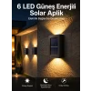 Bahçe Aydınlatması Solar Güneş Enerjili Dekoratik Led Işıklı Lamba