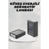 Bahçe Aydınlatması Solar Güneş Enerjili Dekoratik Led Işıklı Lamba