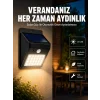 Bahçe ve Dış Mekanlar İçin Güneş Enerjili 20 LED Hareket Sensörlü Lamba Yeni Nesil