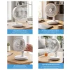 BEYAZ 12 INC EV - OFİS KOMPAKT - SESSİZ - İKİ KADEME MASAÜSTÜ VANTİLATÖR SF-7703 (5047)