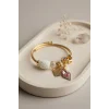 Beyaz Damla Model Charmlı Bileklik
