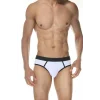 Beyaz Jockstrap Erkek İç Giyim