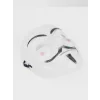 Beyaz Renk Pembe Yanaklı İthal V For Vendetta Maskesi (5047)