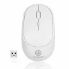 Beyaz Renkli Ergonomik Sessiz Kablosuz Mouse – USB Alıcılı, Ofis ve Oyun İçin Konforlu Bilgisayar Faresi MS6310 (5047)