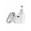Beyaz Ultra Plus Hızlı Şarj Seti Şarj Adaptörü ve Kablosu 67W