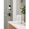 Beyaz Wi-Fi Akıllı Görüntülü Kapı Zili HD Kamera, Gece Görüşü ve Telefon Bildirimli Kablosuz Kapı Zili