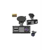 Black Box Traffic Recorder 3 Kameralı Araç Kamerası Geri Görüş Destekli Gece Görüşlü