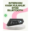 Bluetooth 5.0 EDR Kask Kulaklık Yüksek Ses Kalitesi ve Gürültü Önleme
