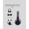Bluetooth 5.0 Kablosuz Kulaklık – Extra Bass, TF Kart Desteği, 3.5mm AUX Girişli