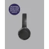 Bluetooth 5.0 Siyah Kablosuz Kulaklık 18 Saat Batarya Katlanabilir Tasarım
