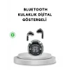 Bluetooth 5.3 Kablosuz Kulaklık HiFi Stereo ve Ekstra Bass Dijital Ekranlı