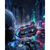 Bluetooth 5.3 Motosiklet Kask Intercom Kulaklık 1000 Metre IPX6 Su Geçirmez