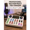 Bluetooth Bağlantılı Karaoke ve Yayın Ses Kontrol Ünitesi