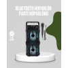 Bluetooth Bağlantılı LED Işıklı Taşınabilir Hoparlör – 1200 mAh Şarjlı, FM Radyolu