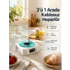 Bluetooth Hoparlör – 3-ü-1 Saatli Gece Lambası ve Vintage Tasarım