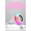 Bluetooth Hoparlör Akıllı Rgb Led Işık Renk Değiştirme Ses Bombası Ampül Görünümlü