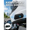 Bluetooth Kask Kulaklığı Intercom 5.0 Bluetooth Android ve İOS Uyumlu Yeni Nesil