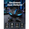 Bluetooth Kulaklık Oyuncu Kulaklığı RGB Işıklı Oyunlarda Düşük Gecikme