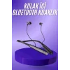 Bluetooth Kulaklık Şarj Göstergeli 100 Saat Şarj Kapasiteli Sporcu Kulaklık