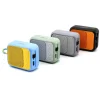 BLUETOOTH WİRELESS MİNİ HOPARLÖR SPEAKER RENKLİ TYPE-C ŞARJLI 5W MİKROFON - KART GİRİŞİ PL-4692 (5047)