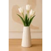 Bohem Tarz 15 Cm Orta Boy Vazo Çizgili Iskandinav Vazo Dekoratif Çiçeksiz Pinterest Hediyelik