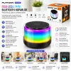 BT - SD - USB ŞARJLI RGB IŞIKLI BLUETOOTH WİRELESS SPEAKER HOPARLÖR 3W PL-4675 (5047)