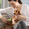 Buffer Kedi ve Köpekler İçin Uzun Tüylü Köpek Tarağı Tüy Toplayıcı tarak Small