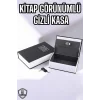Büyük Boy Anahtarlı Kitap Görünümlü Gizli Kasa Çelik Kasa Altın Kasası