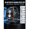Çağrı Cevaplama Sesli Asistan Çoklu Dil Desteği 5.0 Bluetooth Akıllı Saat