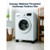Çamaşır Makinesi İçin 4 Adet Kauçuk Ayak Pedi