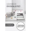Çekmece Düzenleme Kutu Seti Organizer 4lü Set