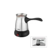 ÇELİK ELEKTRİKLİ CEZVE TÜRK KAHVE MAKİNESİ - 6FİNCAN=500ML 360° KABLOSUZ KULLANIM KATLANIR KULP SCM-9038 (5047)