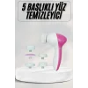 Cilt Temizleme ve Masaj Aleti 5 Başlıklı Akne ve Sivilce Önleyici