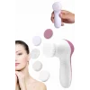 Cilt Temizleme ve Masaj Aleti 5 Başlıklı Akne ve Sivilce Önleyici