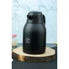 CKR-2038 2LT.BİTTER ÇELİK TERMOS KISA TOMBUL SÜRAHİ (5047)