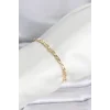 CM 14K Gold Renk Geometrik Model Kadın Bileklik