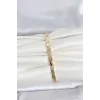 CM 14K Gold Renk Geometrik Model Kadın Bileklik