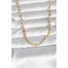 CM 14K Gold Renk Lazer Model 45 cm Kadın Kolye
