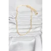 CM 14K Gold Renk Zincir Model 60 cm Kadın Kolye