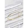 CM Gold Renk Lazer Kesim 65 mm Bilezik
