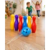 Çocuk Bowling Seti Renkli Top ve 6 Kuka İçeren Eğitici Oyun
