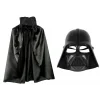Çocuk Boy Yıldız Savaşları Star Wars Darth Vader Maskesi ve 90 cm Pelerin Seti Siyah