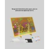 Çocuklar ve Yetişkinler İçin USB LED Işıklı Çizim Panosu