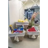 Çok Amaçlı Saklama Organizer Kutu Kare Keçe Sepet (mega)  03419