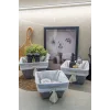 Çok Amaçlı Saklama Organizer Kutu Kare Keçe Sepet (mini)  03433
