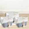 Çok Amaçlı Saklama Organizer Kutu Kare Keçe Sepet (mini)  03433