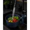 Çok Amaçlı Sebze ve Meyve Temizleme Kabı Pratik Süzgeçli Yapı
