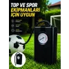 Çok Amaçlı Taşınabilir Hava Pompası Araç Bisiklet Top Lastik Şişirme Pompası