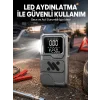 Çok Fonksiyonlu Akü Takviye ve Taşınabilir Hava Kompresörü
